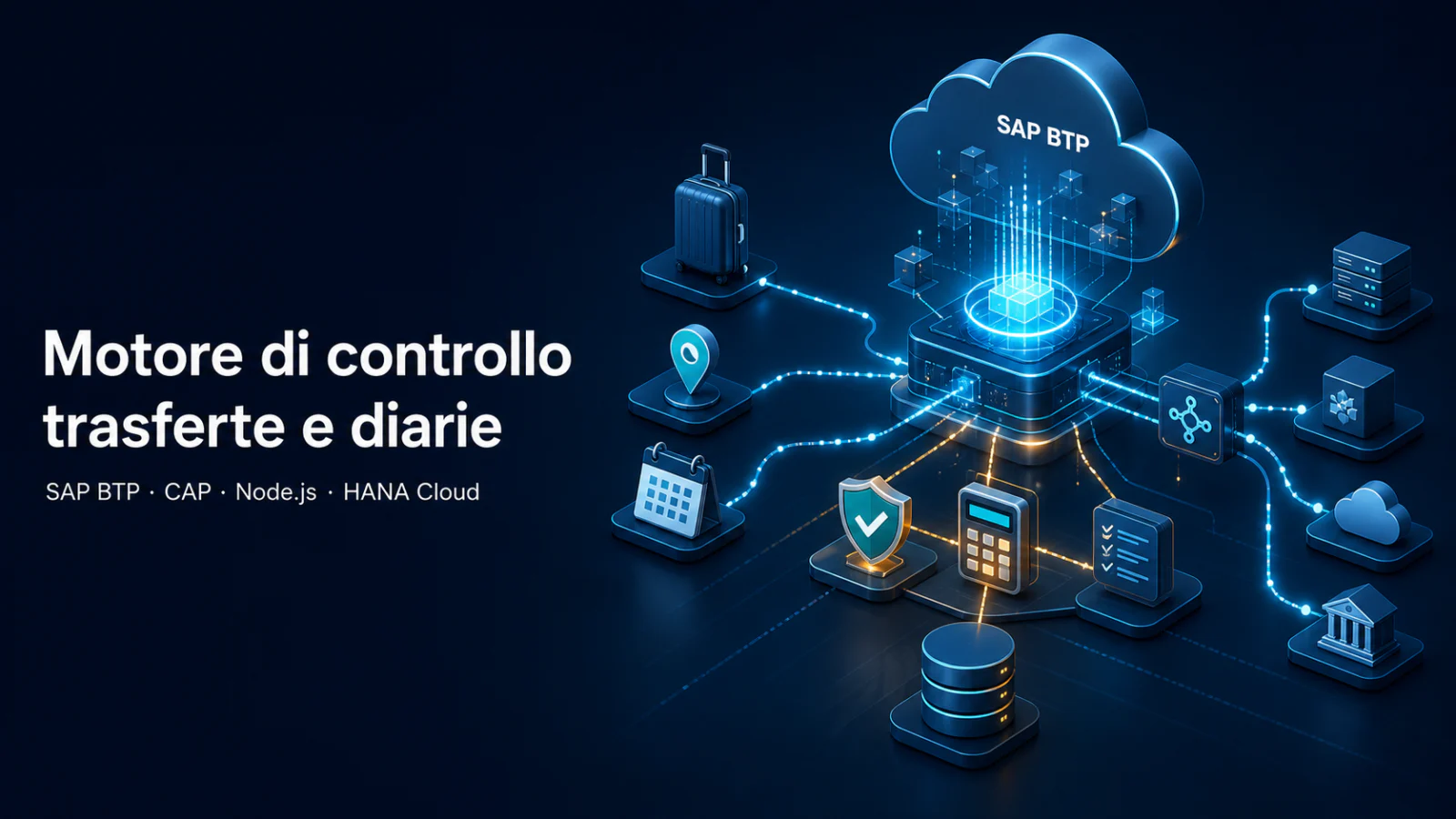 Motore di controllo trasferte e diarie su SAP BTP